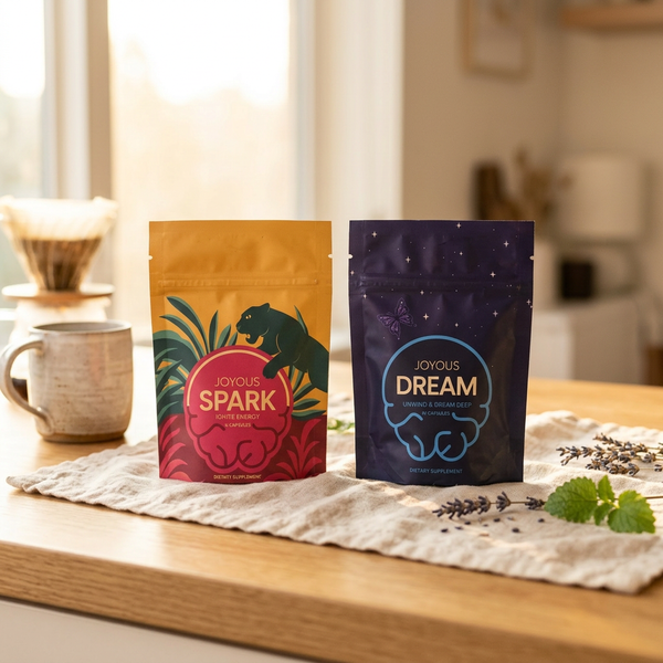 Spark and Dream Bundle — Joyous Labs energy and sleep supplements paired together